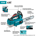Makita XCU06Z 18V LXT Cordless Top Handle Chainsaw - Ace Tool Group - Makita