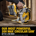 DEWALT DCS590B 20V MAX* XR Brushless Cordless 7-1/4 in. Circular Saw (Tool Only) - Ace Tool Group - DeWalt