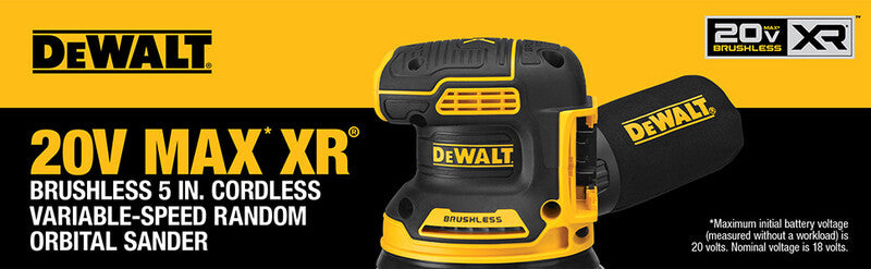 Dewalt Dcw210B 20V Max 5 In. Random Orbit Sander - Ace Tool Group - DeWalt