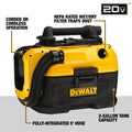 Dewalt Dcv581H 18 And 20V Max Acdc Wet Dry Vac - Ace Tool Group - DeWalt