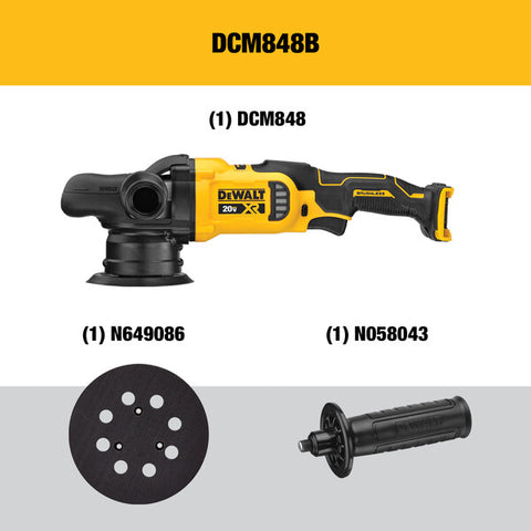 Dewalt Dcm848B 20V Max 5 In. Random Orbit Polisher - Ace Tool Group - DeWalt