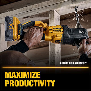 DEWALT DCD446B 20V MAX* XR Brushless Cordless 1/2 in. Compact Stud &amp; Joist Drill (Tool Only) - Ace Tool Group - DeWalt