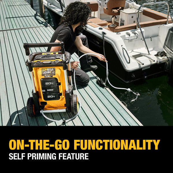 DEWALT 2X20V MAX* 1600 MAX PSI** Brushless Pressure Washer? Kit with FLEXVOLT - Ace Tool Group - DeWalt