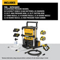 DEWALT 2X20V MAX* 1600 MAX PSI** Brushless Pressure Washer? Kit with FLEXVOLT - Ace Tool Group - DeWalt