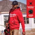 Milwaukee 352R-2X Midweight Pullover Hoodie - Logo Red 2X - Ace Tool Group - Milwaukee