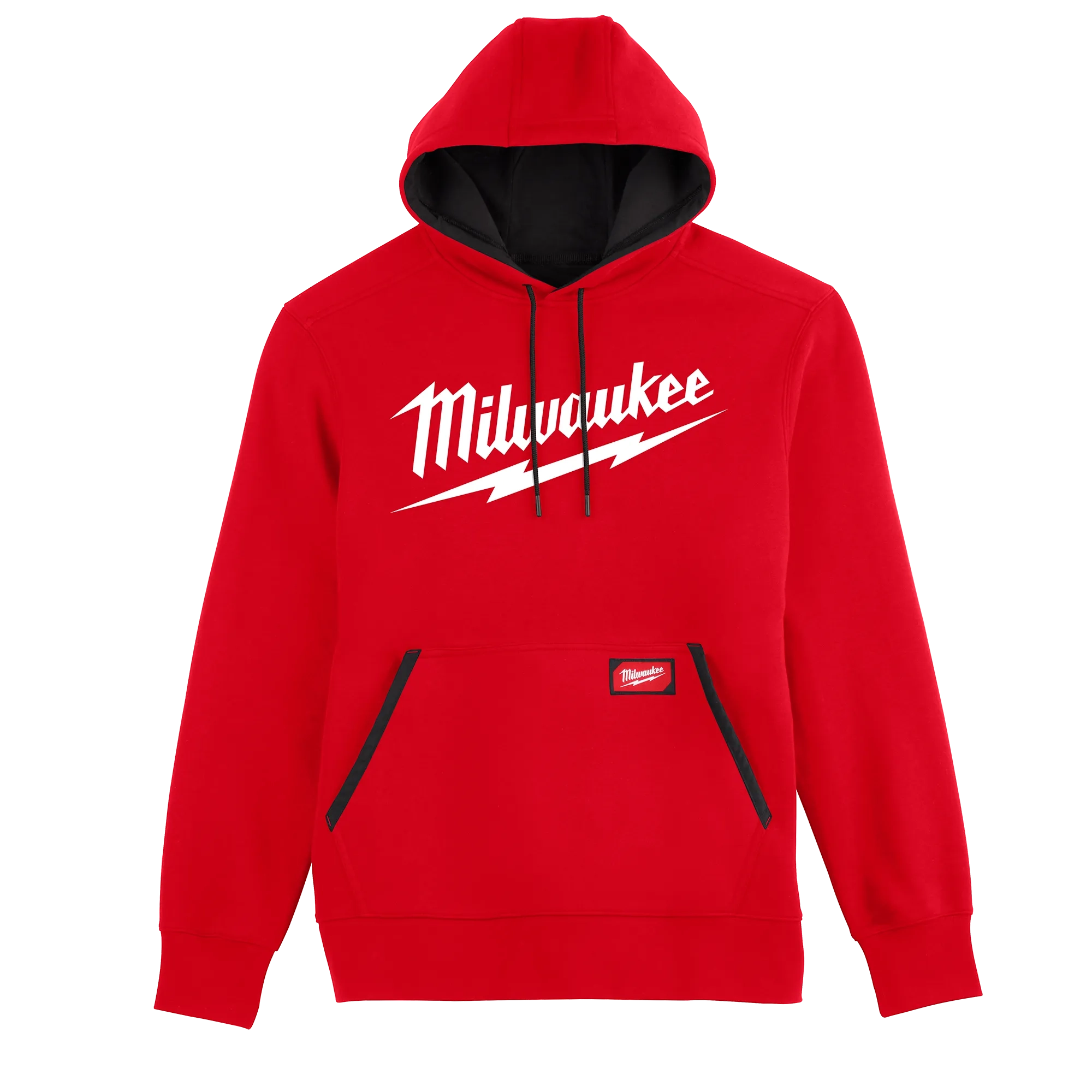 Milwaukee 352R-2X Midweight Pullover Hoodie - Logo Red 2X - Ace Tool Group - Milwaukee