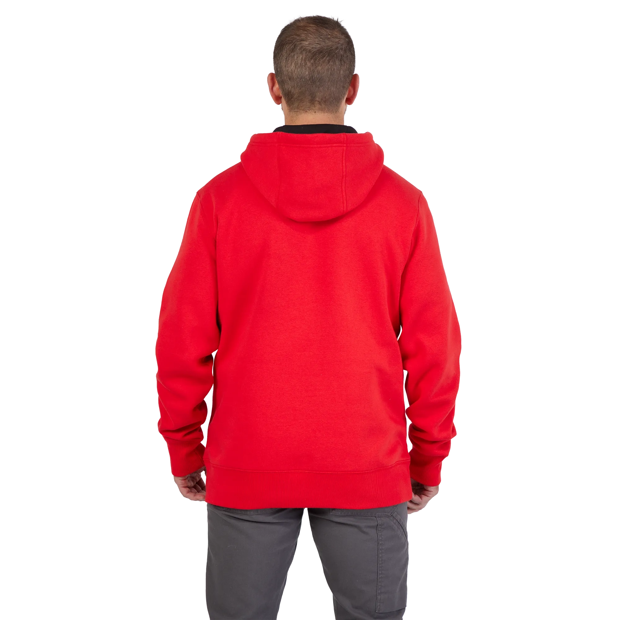 Milwaukee 352R-2X Midweight Pullover Hoodie - Logo Red 2X - Ace Tool Group - Milwaukee