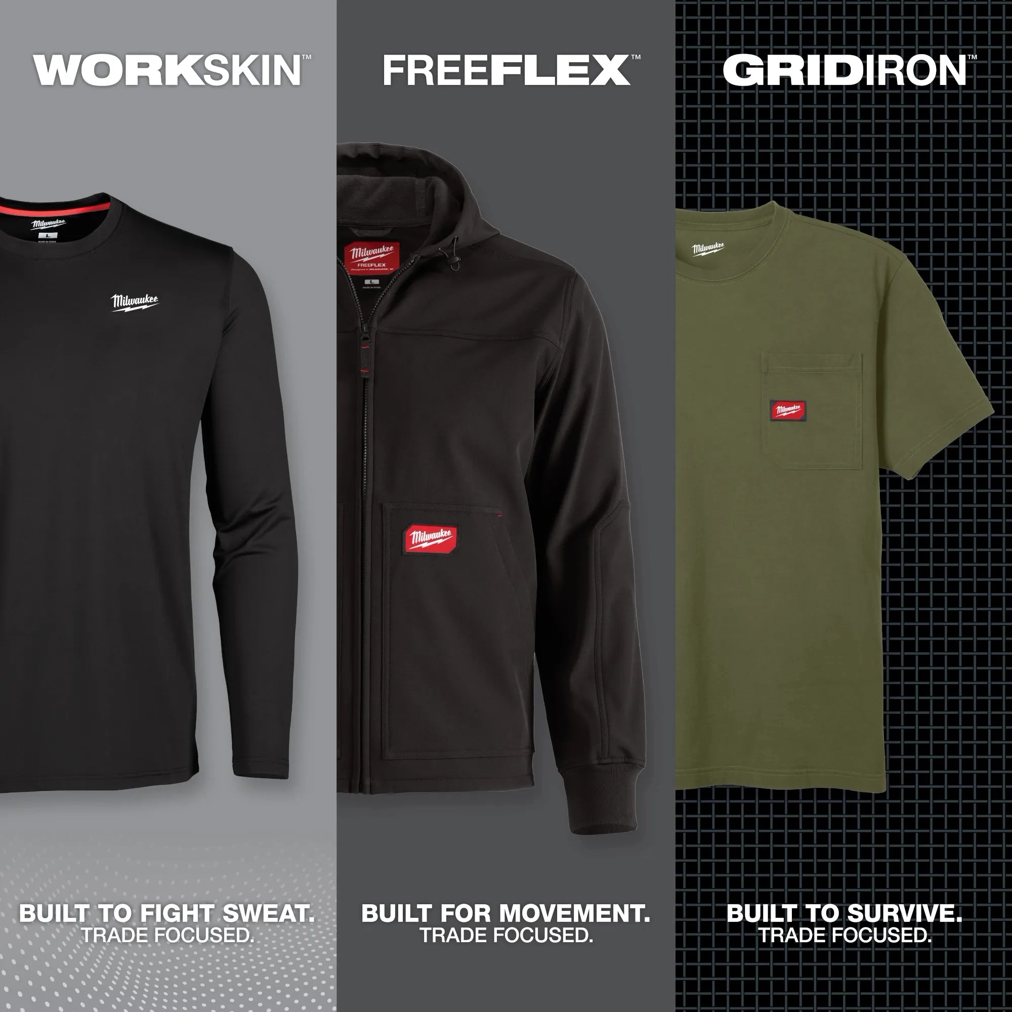 Milwaukee 414B-2X WORKSKIN LIGHT SS SHIRT - BLACK 2X - Ace Tool Group - Milwaukee