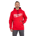 Milwaukee 352R-2X Midweight Pullover Hoodie - Logo Red 2X - Ace Tool Group - Milwaukee