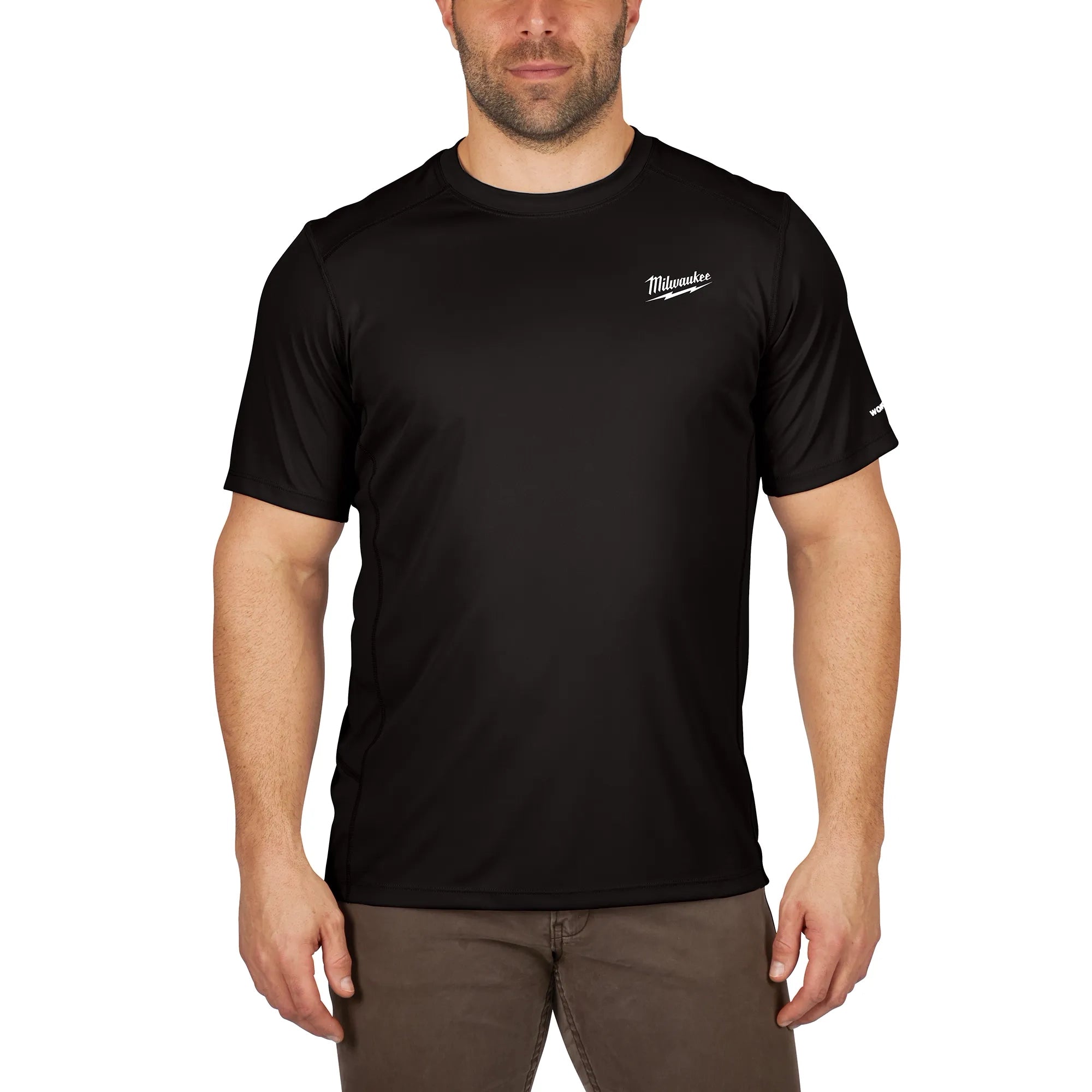 Milwaukee 414B-2X WORKSKIN LIGHT SS SHIRT - BLACK 2X - Ace Tool Group - Milwaukee