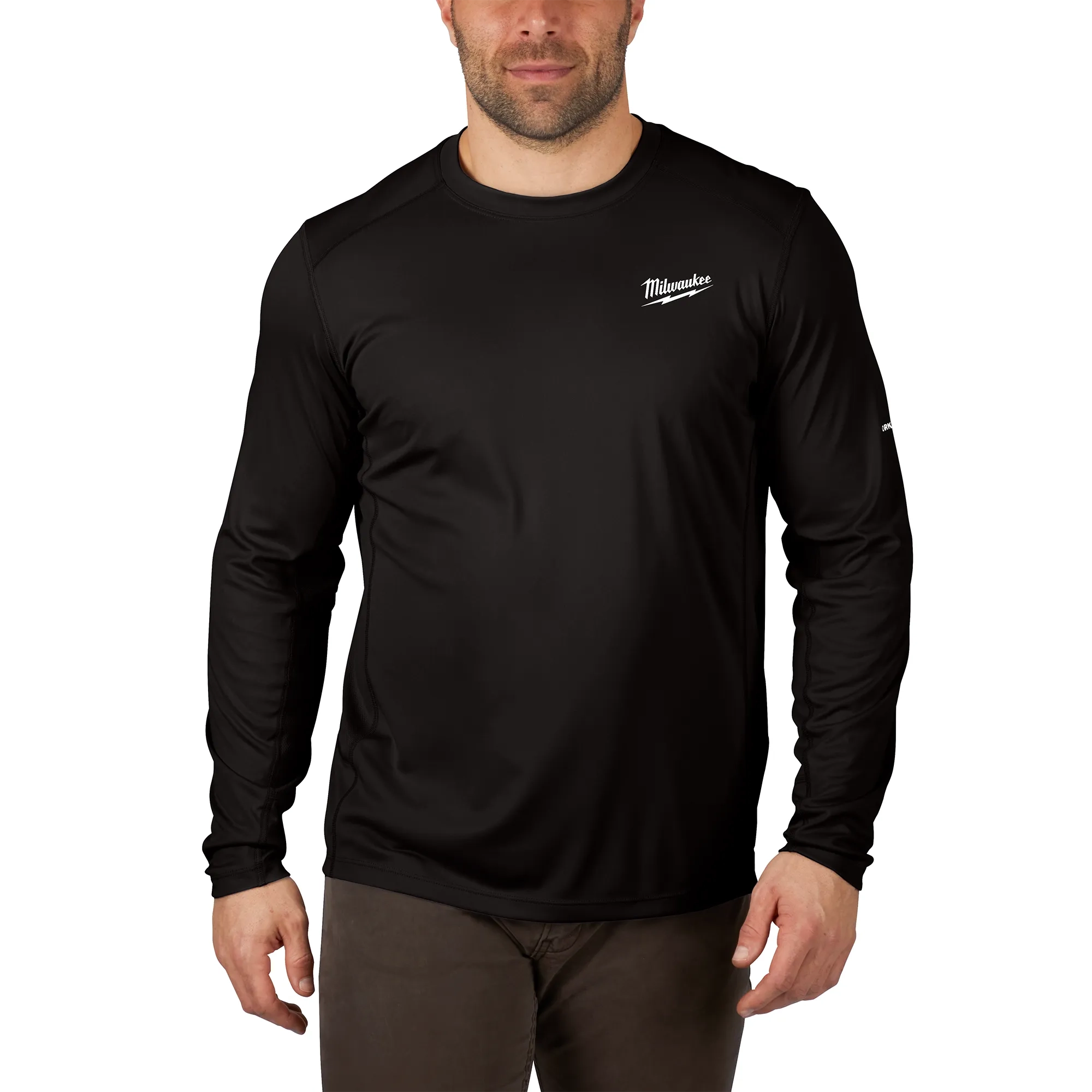 Milwaukee 415B-2X WORKSKIN LIGHT LS SHIRT - BLACK 2X - Ace Tool Group - Milwaukee