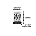 Milwaukee 48-21-0001 ONE-KEY Asset ID Tag - Sm. Plastic Surface - Ace Tool Group - Milwaukee