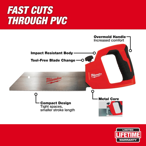 Milwaukee 48-22-0212 12" PVC SAW - Ace Tool Group - Milwaukee