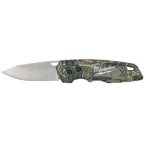 Milwaukee 48-22-1524 FASTBACK Camo Folding Knife - Ace Tool Group - Milwaukee