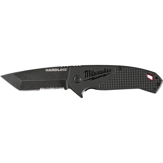 Milwaukee 48-22-1998 3" HARDLINE SERRATED BLADE POCKET KNIFE - Ace Tool Group - Milwaukee