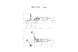 Metabo 602243620 RBE 15-180 Set Tube Belt Sander - Ace Tool Group - Metabo