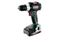 Metabo 602316520 SB 18 LT BL 18V Brushless Hammer Drill - 0-600/2100 RPM - 301/664 in-lbs - Kit w/ ASC 55, 2x 2.0Ah LiPower Batteries, metaBOX 145 - Ace Tool Group - Metabo