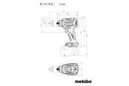 Metabo 602358520 BS 18 LTX BL I 8V Brushless Drill/Driver - 0-550/2000 RPM - 575/1151 in-lbs - Kit w/ ASC 55, 2x 5.2Ah LiPower Batteries, metaBOX 145 L - Ace Tool Group - Metabo
