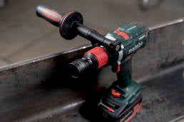 Metabo 603180620 BS 18 LTX-3 BL Q I Metal 18V Brushless 3-Speed Drill/Driver - 0-550/2000/4000 RPM - 1151 in-lbs max - Auto-Tensioning Quick-Change Metal Chuck - Kit w/ ASC 145, 2x 5.5 LiHD Batteries, metaBOX 145 L - Ace Tool Group - Metabo