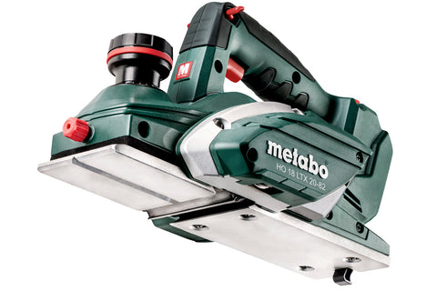 Metabo 602082890 HO 18 LTX 20-82 18V 3-1/4" Planer - 16,000 RPM - 0-2mm Adjustable Planing Depth - Bare Tool - Ace Tool Group - Metabo