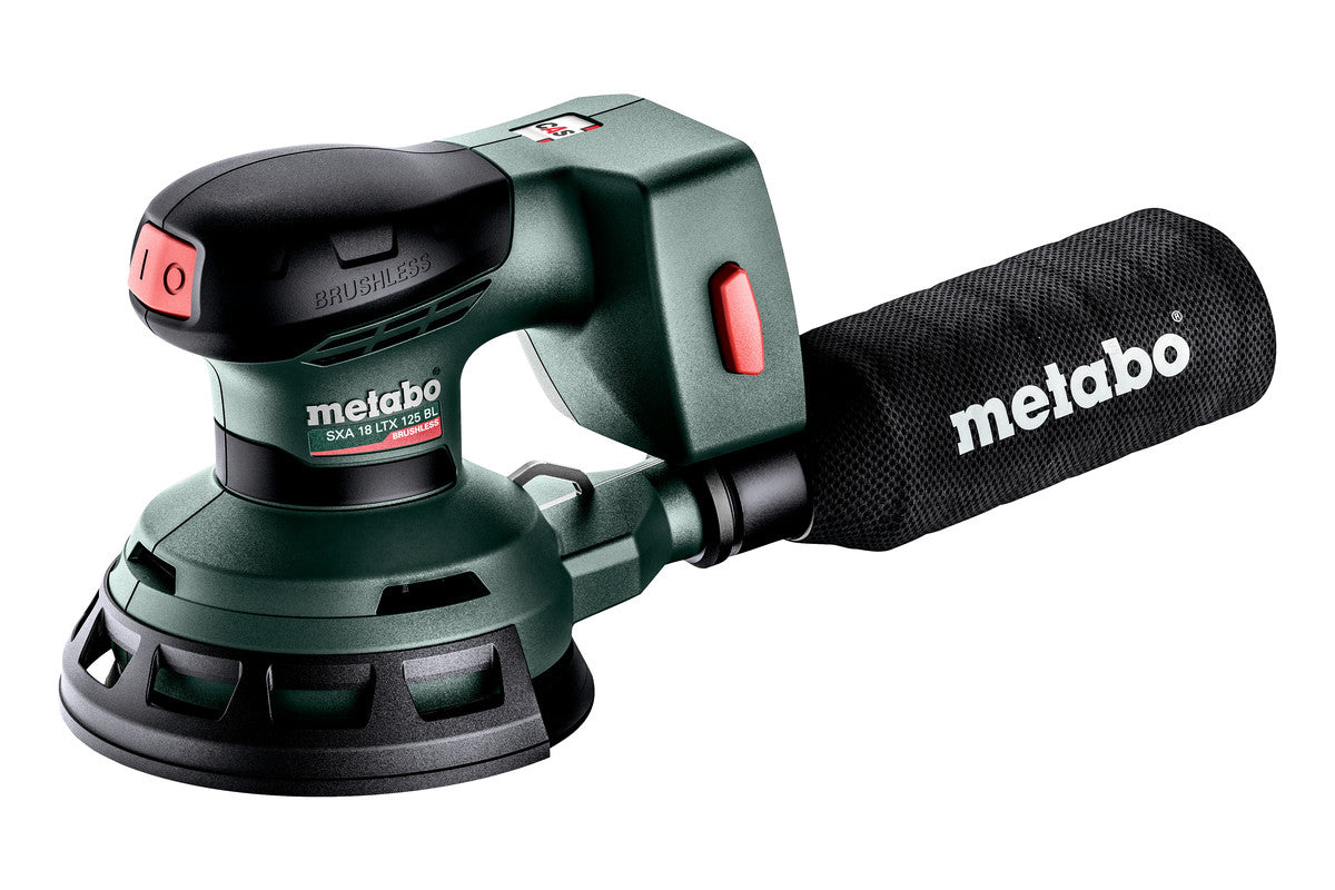 Metabo 600146840 SXA 18 LTX 125 BL 18V 5" Brushless Random Orbit Sander - Bare Tool w/ metaBOX 215 - Ace Tool Group - Metabo