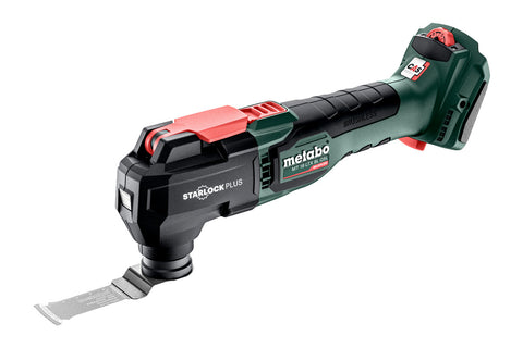Metabo 613088850 MT 18 LTX BL QSL bare 18V Brushless Variable Speed Multitool - 8,000-20,000 RPM - Starlock/StarlockPlus - Bare Tool - Ace Tool Group - Metabo