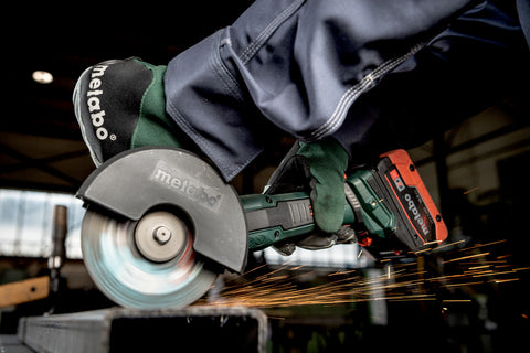 Metabo 613059830 WPB 18 LT BL 11-125 Quick 18V 4.5" / 5" Brushless Brake Angle Grinder - 10,000 RPM - Bare Tool - Ace Tool Group - Metabo