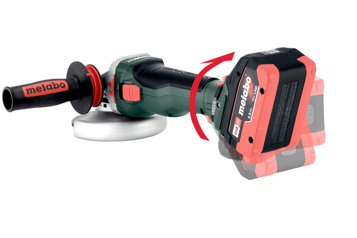Metabo 601733830 WPB 18 LTX BL 15-150 Quick DS 18V 4.5" / 6" Brushless Brake Angle Grinder- 10,000 RPM - 1500W - Drop Secure - Bare Tool - Ace Tool Group - Metabo