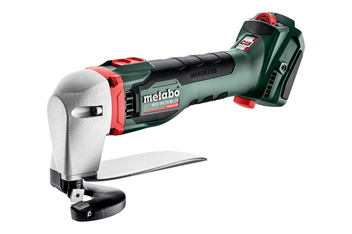 Metabo 601615850 SCV 18 LTX BL 1.6 18V Brushless Shear - 1.6mm Steel / 2mm Aluminum Max - Bare Tool - Ace Tool Group - Metabo