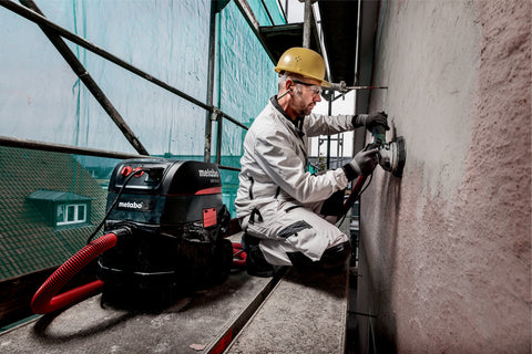 Metabo 603826760 RFEV 19-125 RT 5" Handheld Scarifier - 750-3,100 RPM - 15.0 A - Integrated Dust Collection Shroud - Ace Tool Group - Metabo