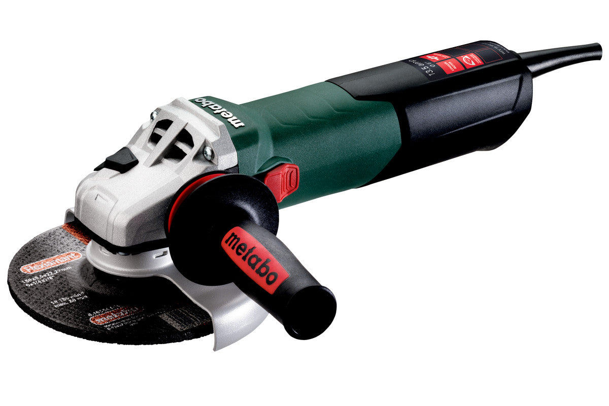 Metabo 600563420 WEV 15-150 HT 6" Variable Speed Angle Grinder - 2,000- 7,600 RPM - 13.5 A - High Torque - Lock-On - Electronics - Ace Tool Group - Metabo