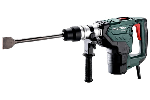 Metabo 600763620 KH 5-40 1-9/16" SDS-MAX Rotary Hammer - 10.0 AMP - 2800 BPM 7.1 J / 5.2 ft lbs - 620 RPM - Plastic Carry Case - Ace Tool Group - Metabo