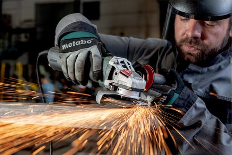 Metabo 603627420 W 13-125 Quick 4.5" / 5" Angle Grinder - 11,000 RPM - 12.0 Amps - w/ Lock-on - Ace Tool Group - Metabo