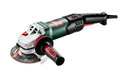 Metabo 601086420 WE 17-125 Quick RT 4.5" / 5" Angle Grinder - 10,000 RPM - 14.6 AMP w/Electronics, Lock-on, Rat Tail - Ace Tool Group - Metabo