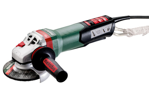 Metabo 613114420 WEPBA 19-125 Q DS M-Brush 4.5" / 5" M-Brush Angle Grinder - 11,000 RPM - 14.5 AMP w/Brake, Non-Lock Paddle, Auto-balancer, Electronics, Drop Secure - Ace Tool Group - Metabo