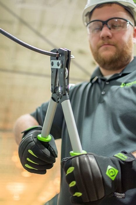 Greenlee K05-SYNCRO K-Series Mechanical Crimp Tool 8 - 1/0 AWG - Ace Tool Group - Greenlee