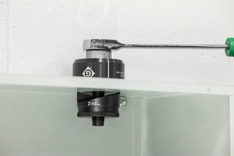 Greenlee 7238SB Knockout Kit with Ratchet and SlugBuster® 1/2" to 2" - Ace Tool Group - Greenlee