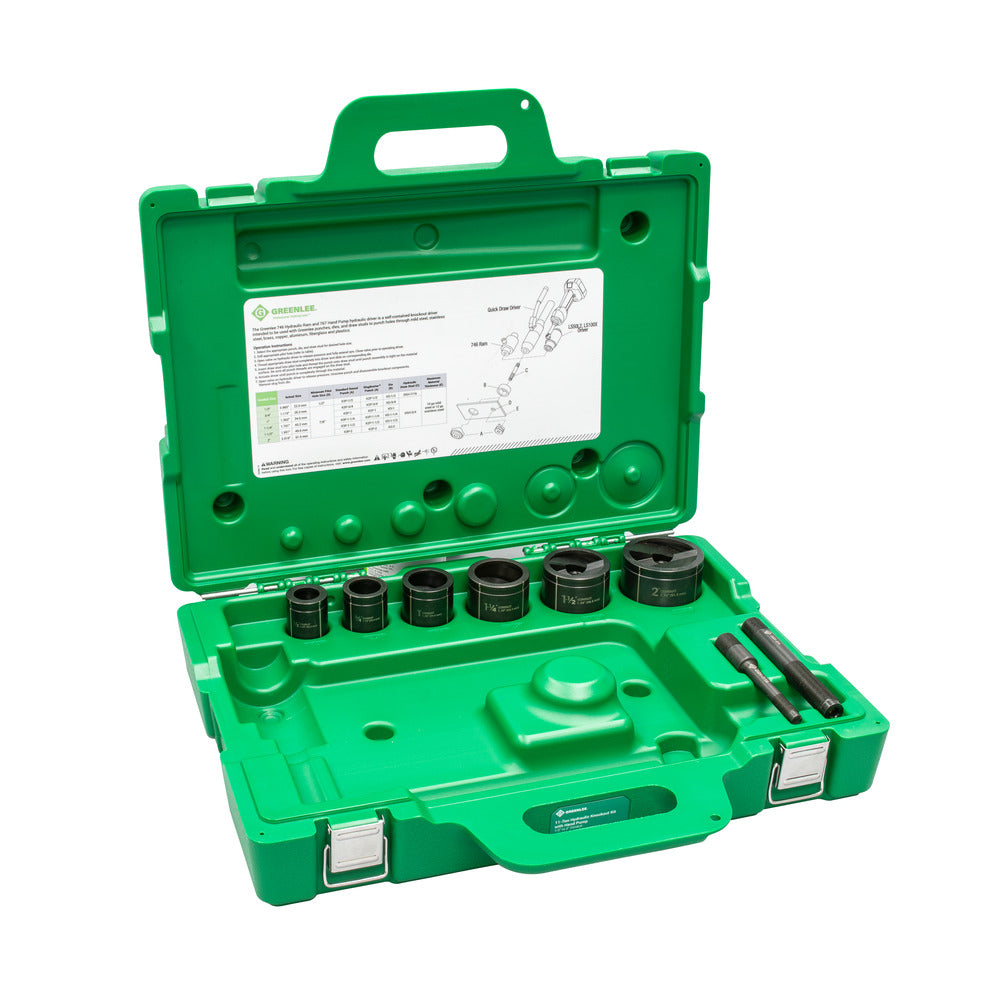 Greenlee KCC2-767 Slug-Buster® 1/2" to 2" for Ram and Hand Pump - Ace Tool Group - Greenlee