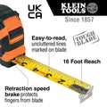 Klein 9135 Tape Measure, 35-Foot Single-Hook - Ace Tool Group - Klein