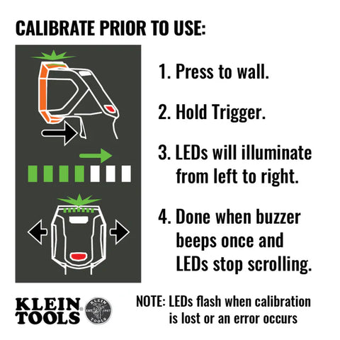 Klein ESF150LL Electronic Stud Finder with Cross-Line Lasers - Ace Tool Group - Klein