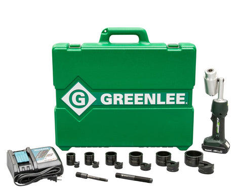 Greenlee LS50L2 Battery-Hydraulic Knockout Kit with Slug-Buster® ½  2 - Ace Tool Group - Greenlee