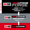 Milwaukee 48-11-1883 M18™ REDLITHIUM™ FORGE™ XC8.0 Battery (10 Pk) - Ace Tool Group - Milwaukee Tool