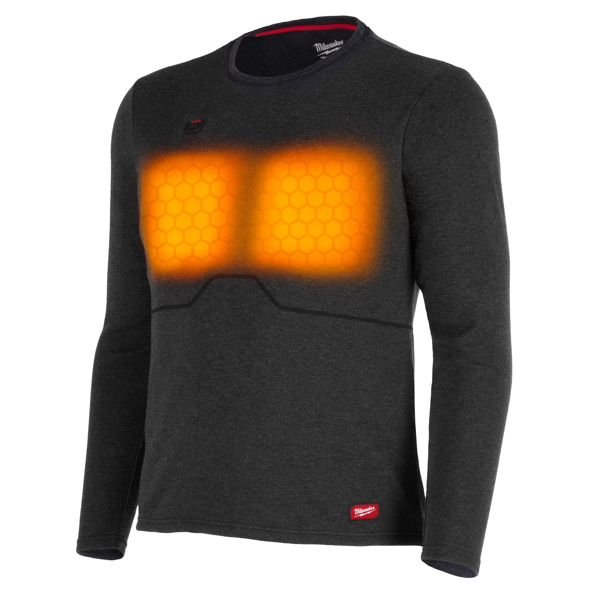 Milwaukee M500B-212X Milwaukee® Heated Merino Wool Crew Neck Baselayer