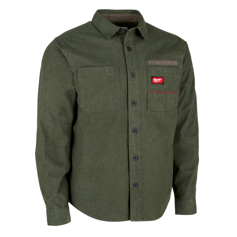 Milwaukee M552E-2X GRIDIRON™ Flannel Shirt - Ace Tool Group - Milwaukee Tool