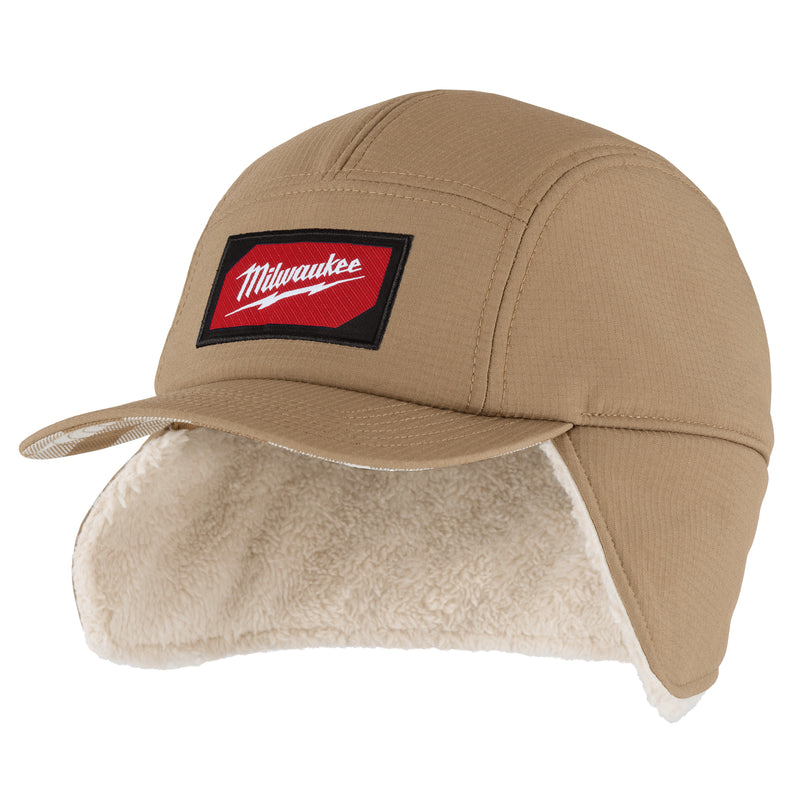 Milwaukee M754K-SM Milwaukee Sherpa-Lined Hat | Khaki, Small/Medium - Ace Tool Group - Milwaukee Tool
