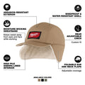 Milwaukee M754K-SM Milwaukee Sherpa-Lined Hat | Khaki, Small/Medium - Ace Tool Group - Milwaukee Tool