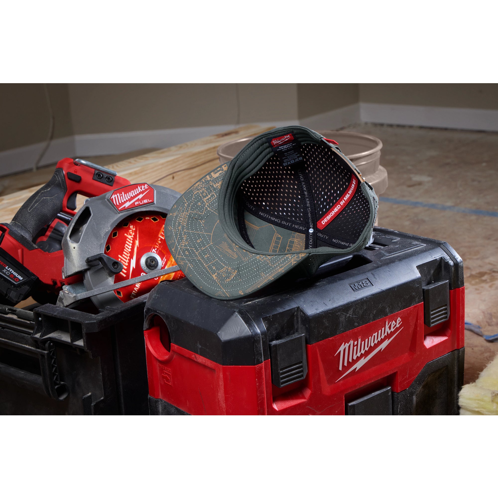 Milwaukee M771E Flat Brim Snapback - Ace Tool Group - Milwaukee Tool
