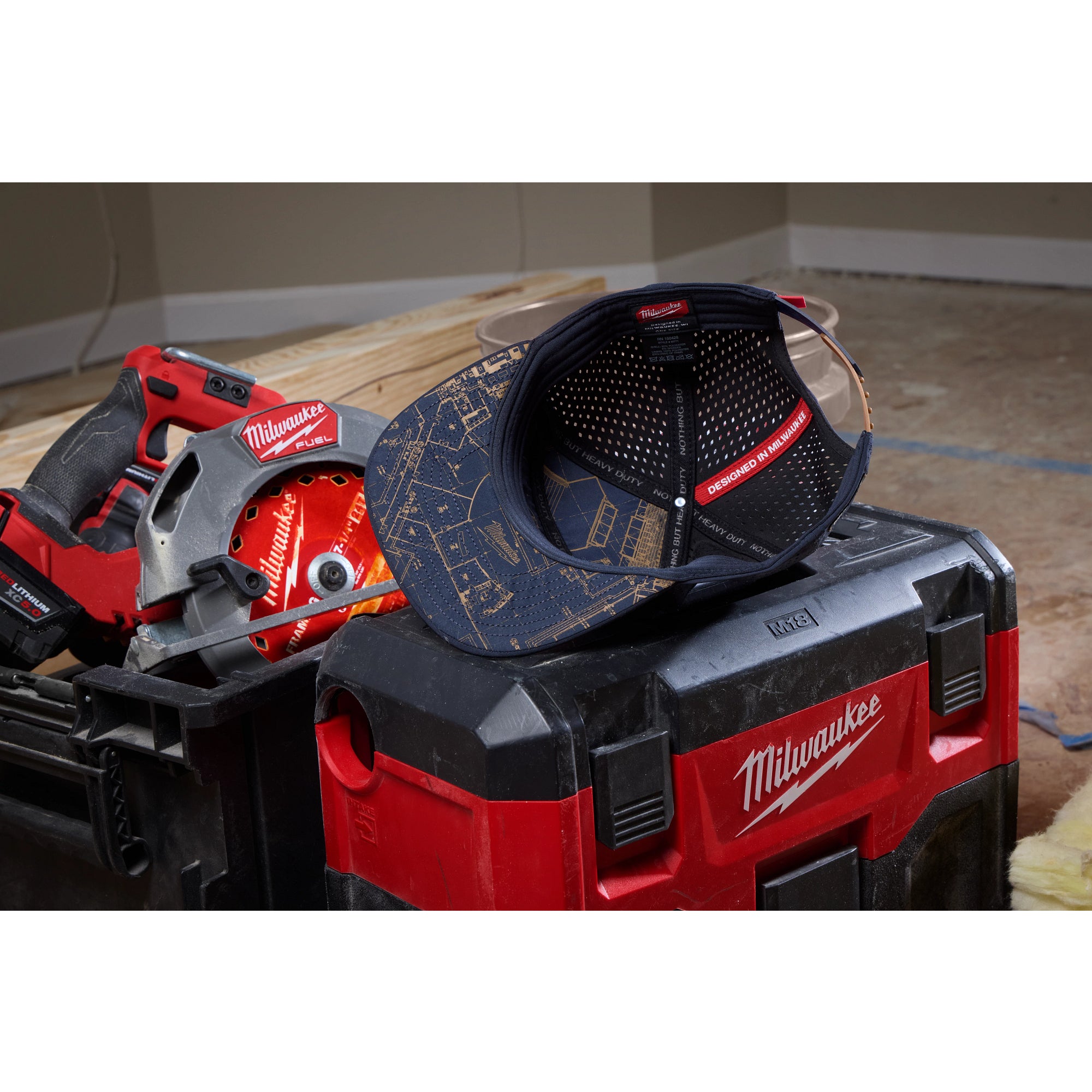 Milwaukee M771U Flat Brim Snapback - Ace Tool Group - Milwaukee Tool