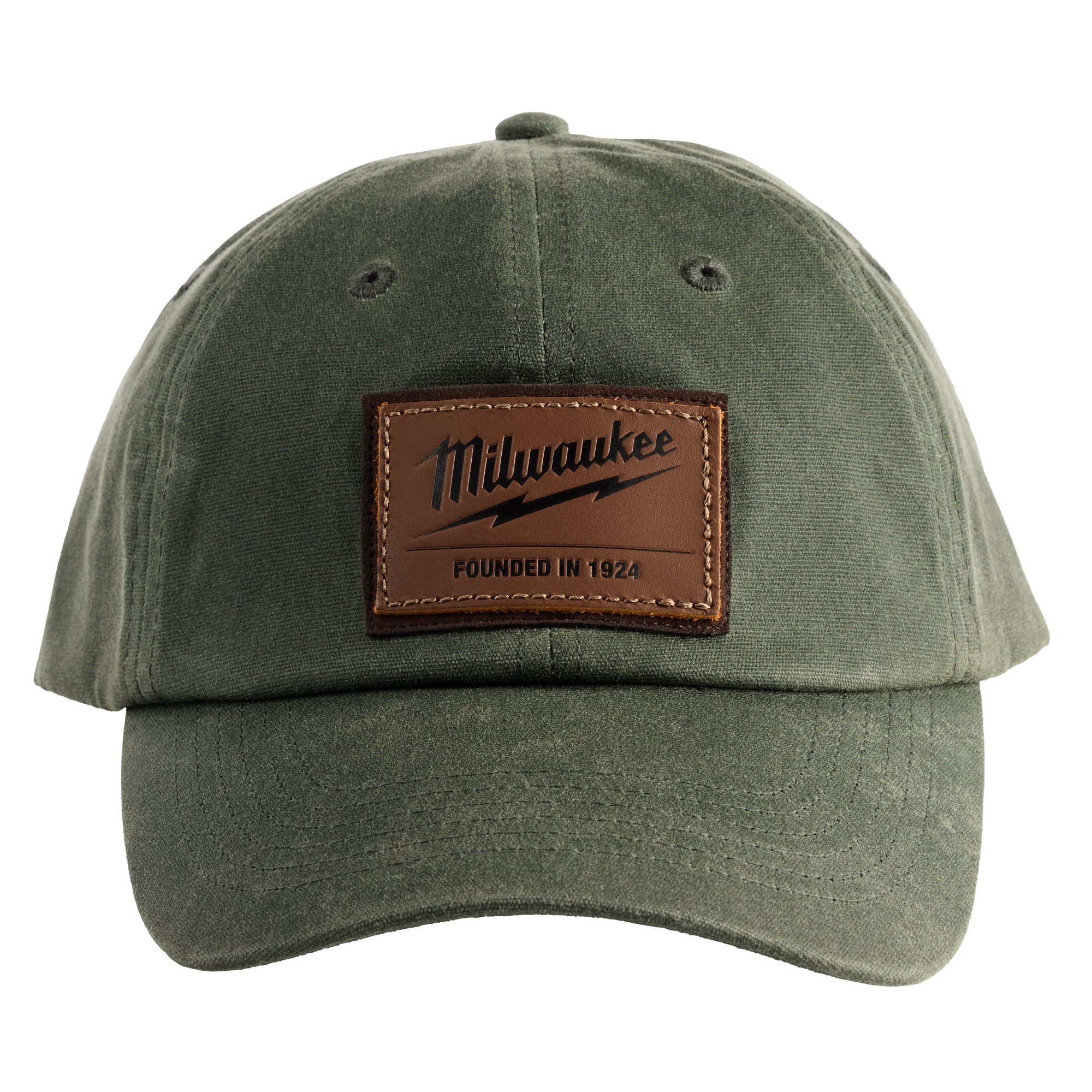 Milwaukee M772E Waxed Canvas Adjustable Hat - Green - Ace Tool Group - Milwaukee Tool
