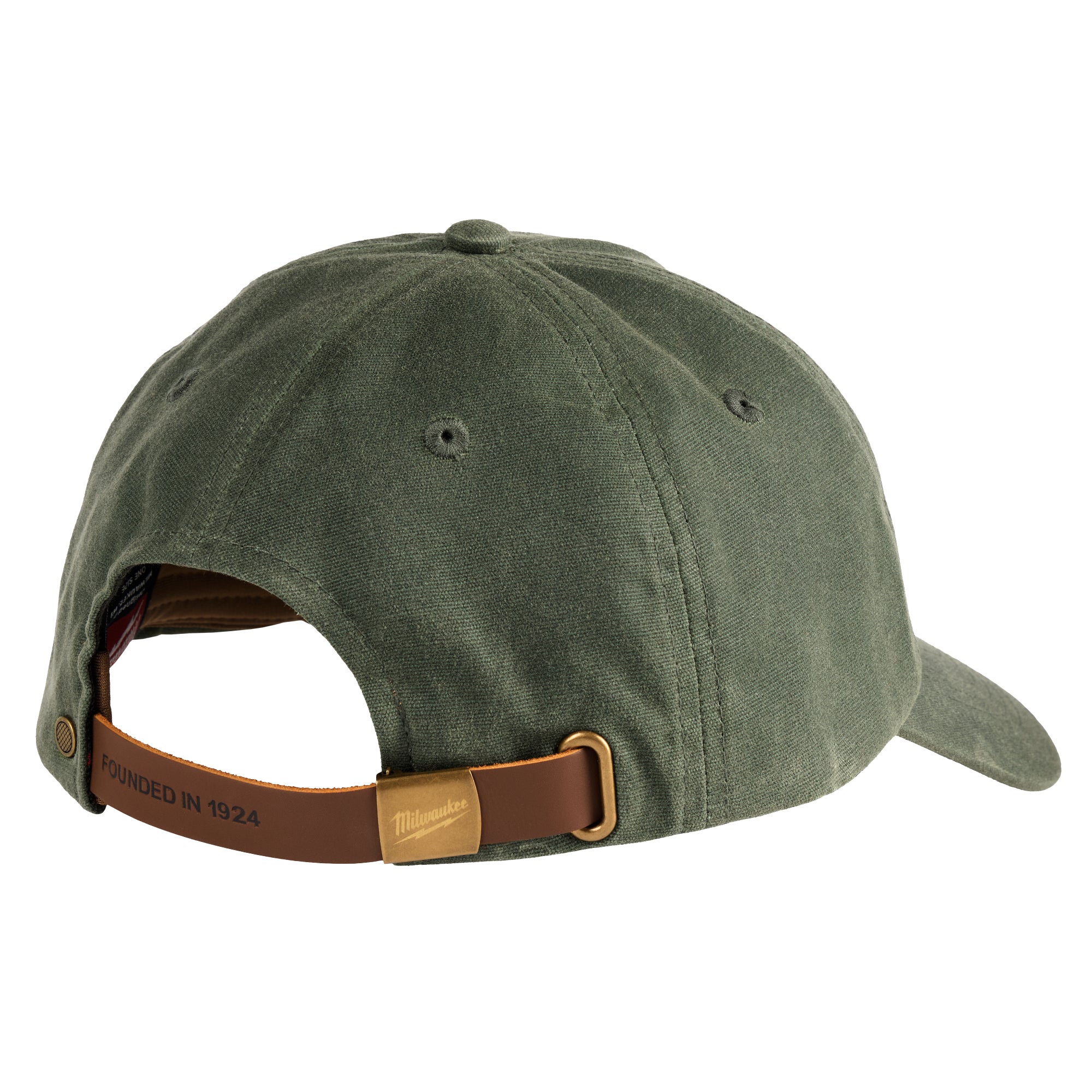 Milwaukee M772E Waxed Canvas Adjustable Hat - Green - Ace Tool Group - Milwaukee Tool